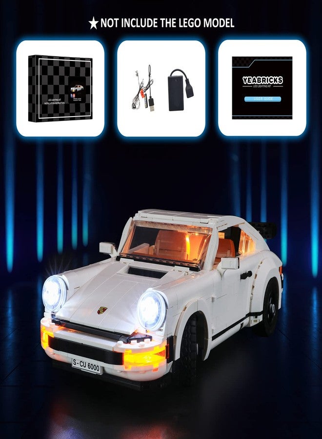 YEABRICKS LED Light for Lego-10295 Creator Expert Porsche 911 Building Blocks Model (Lego Set NOT Included) - Image 5